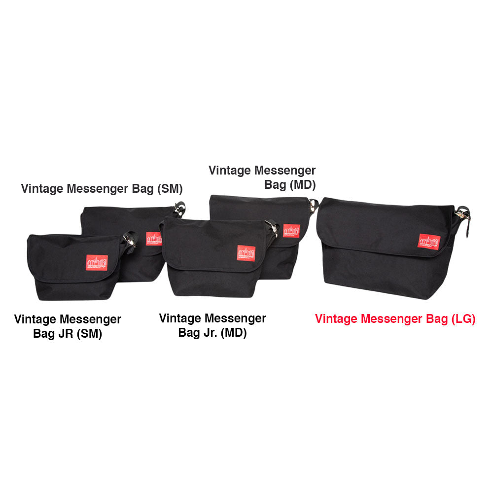 Manhattan Portage Vintage Messenger Bag (LG) Messenger Bag