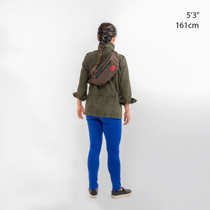 Manhattan Portage Waxed Nylon Alleycat Waist Bag