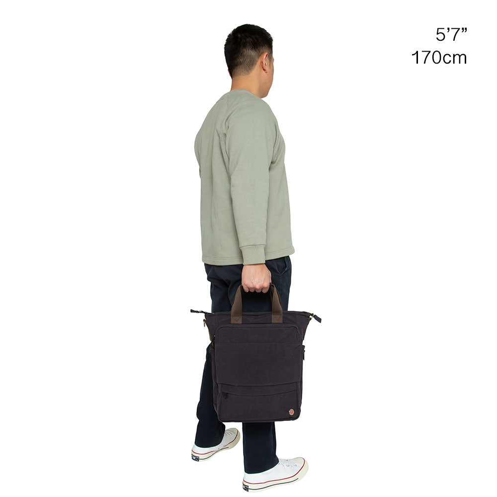Manhattan Portage Waxed Nylon Fordham Convertible Bag