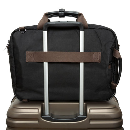 Manhattan Portage Waxed Nylon Saratoga Briefcase