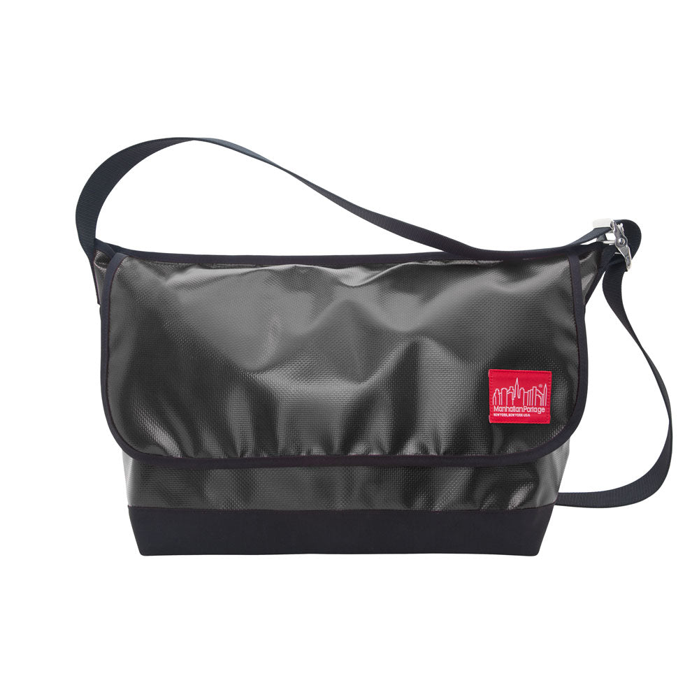 Manhattan Portage Vinyl Vintage Messenger Bag (LG)