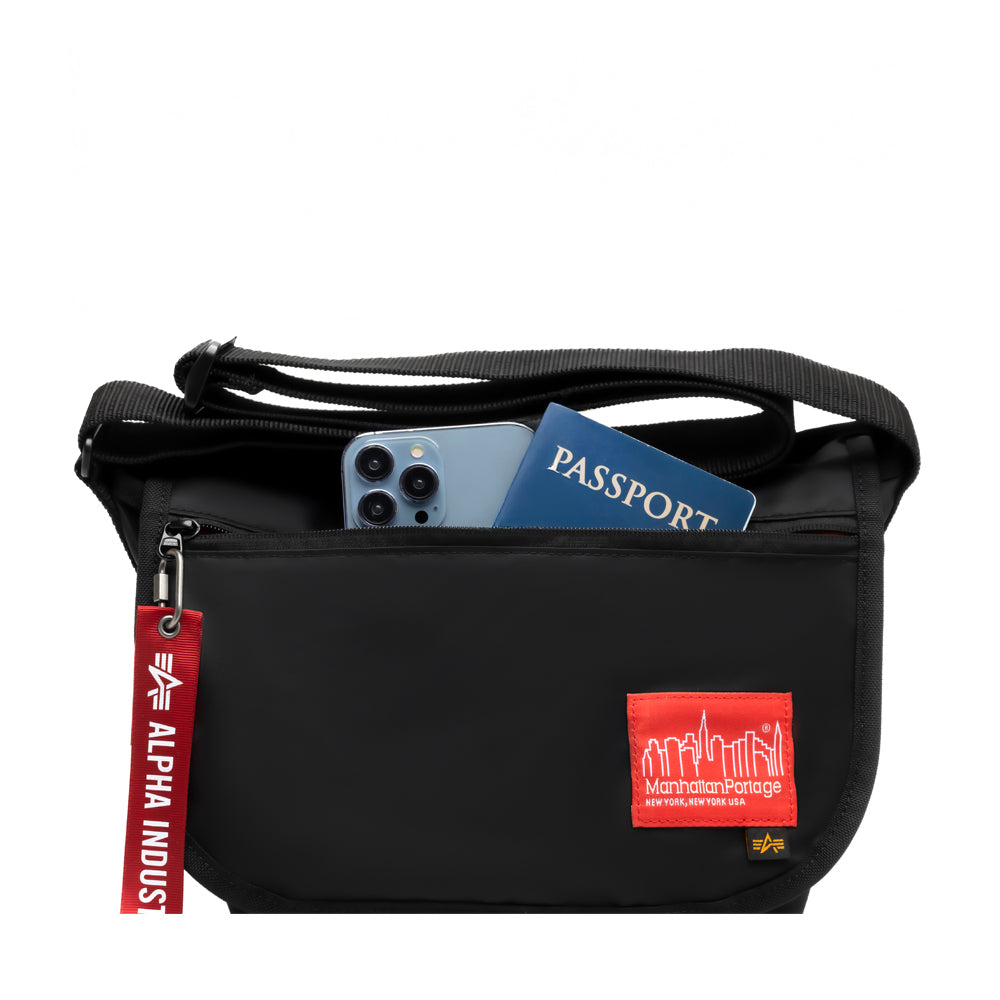 Manhattan Portage Nylon Messenger Bag JR (SM) ALPHA INDUSTRIES